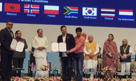 Sandeep Ssingh becomes the first Bollywood producer to sign 177 crore MOU with Gujarat Government in vibrant Gujarat Global Summit 2019